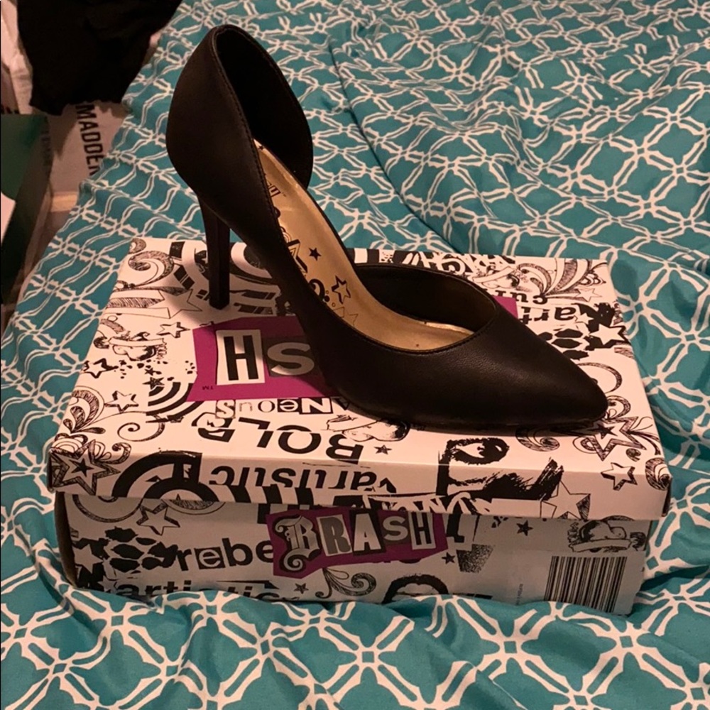 Black heels